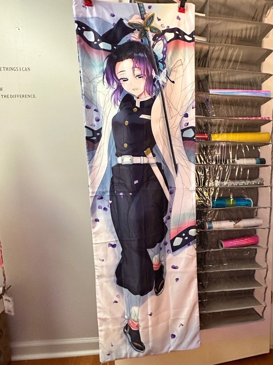 Shinobu body pillow from Demon Slayer