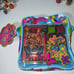 Vintage nostalgia Lisa frank spring stationary tote set NEW