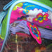 Vintage nostalgia Lisa frank spring stationary tote set NEW