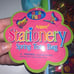 Vintage nostalgia Lisa frank spring stationary tote set NEW