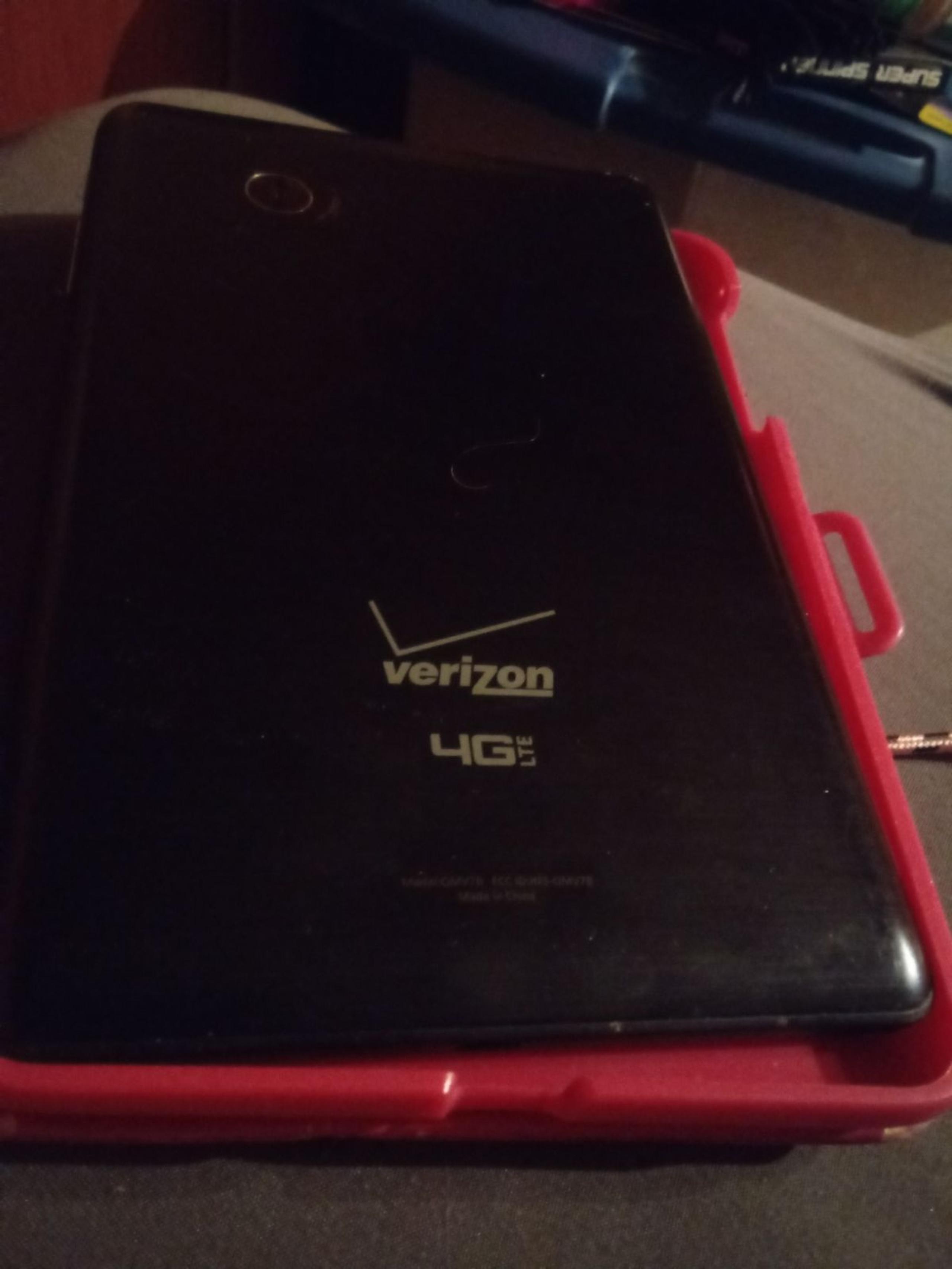 Verizon 4g LTE Tablet