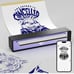 Tattoo Stainless Steel Tattoo Stencil Printer with Bluetooth, 2500 MAH Battery,