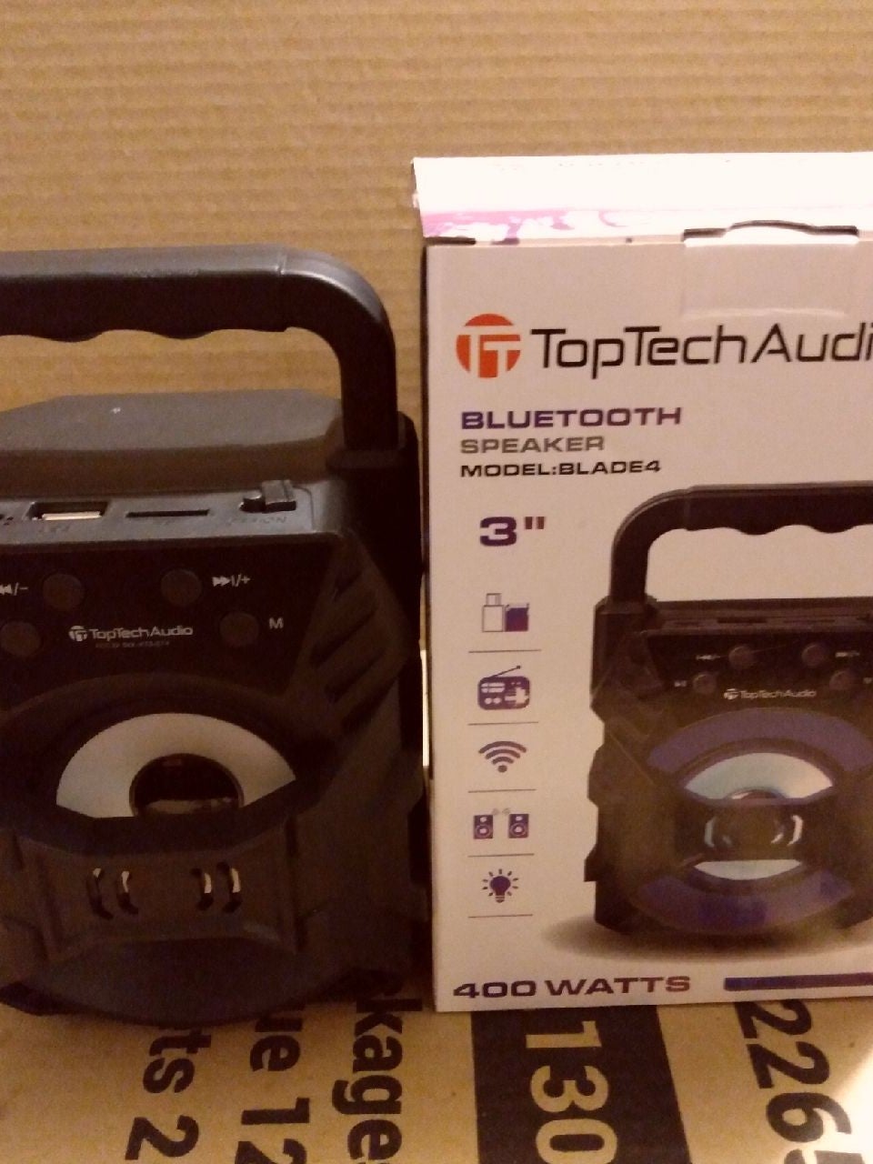 Toptech Bluetooth speaker