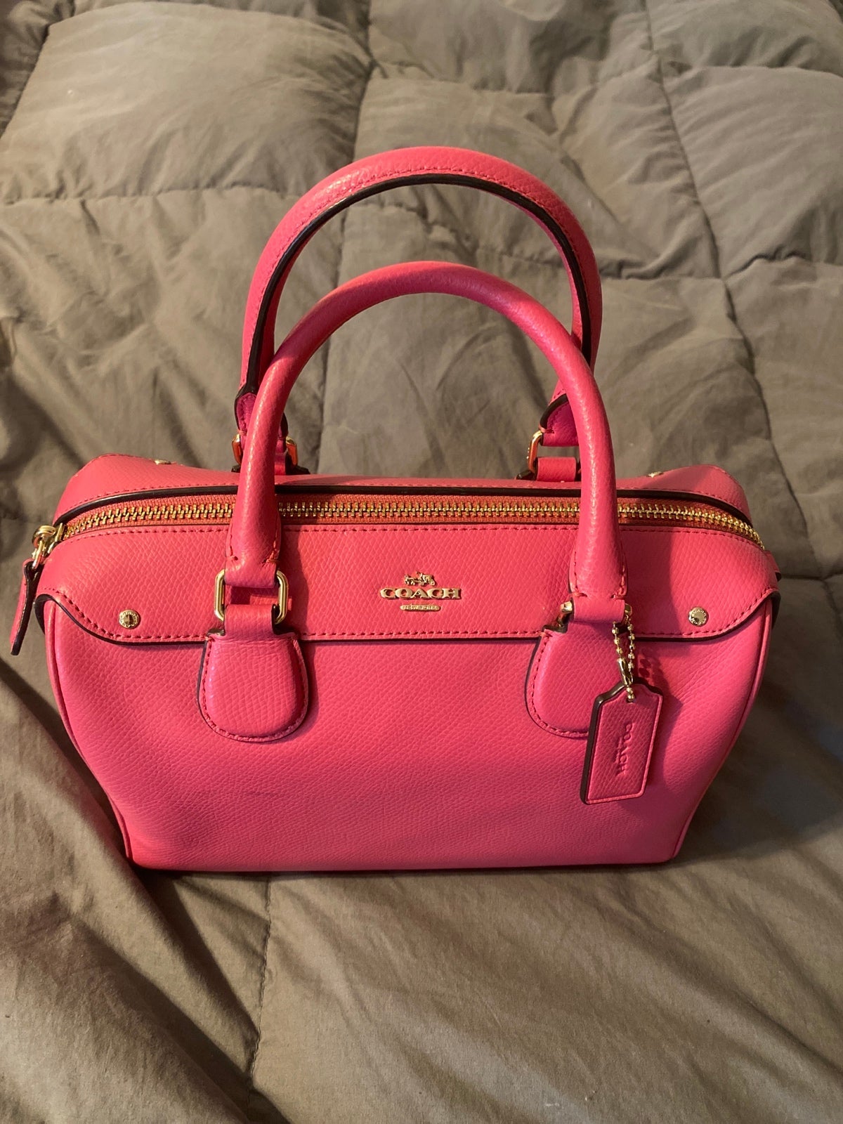 Pink Coach Bag