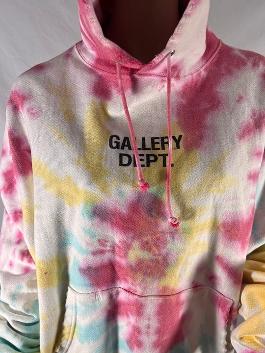 GALLERY DEPT Marina Tie Dye Hoodie Made in The United States