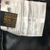 Classic Gear Gericke black leather riding pants waist 26 raw hem