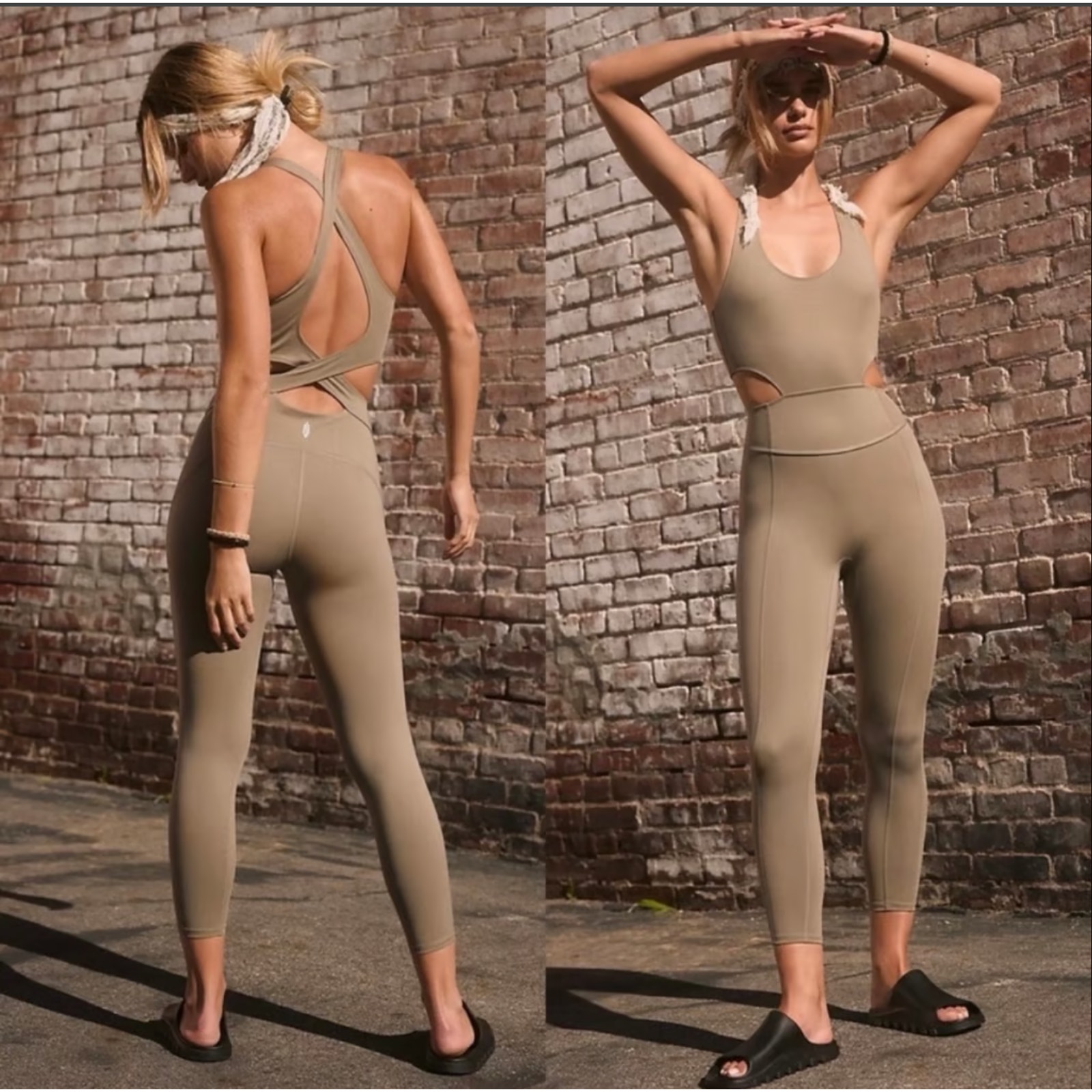 Free People Movement Back It Up Onesie - New Medium