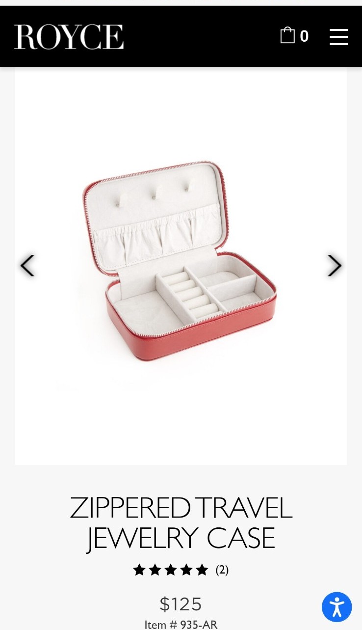 Royce New York Jewelry case