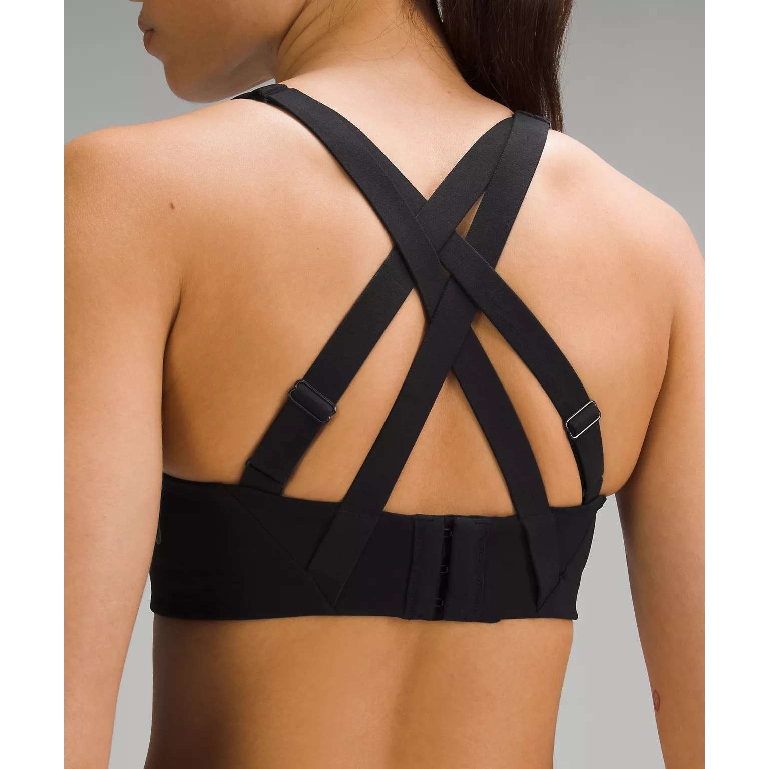 Lululemon Energy Bra High Support Black Sports Bra Size 32DD