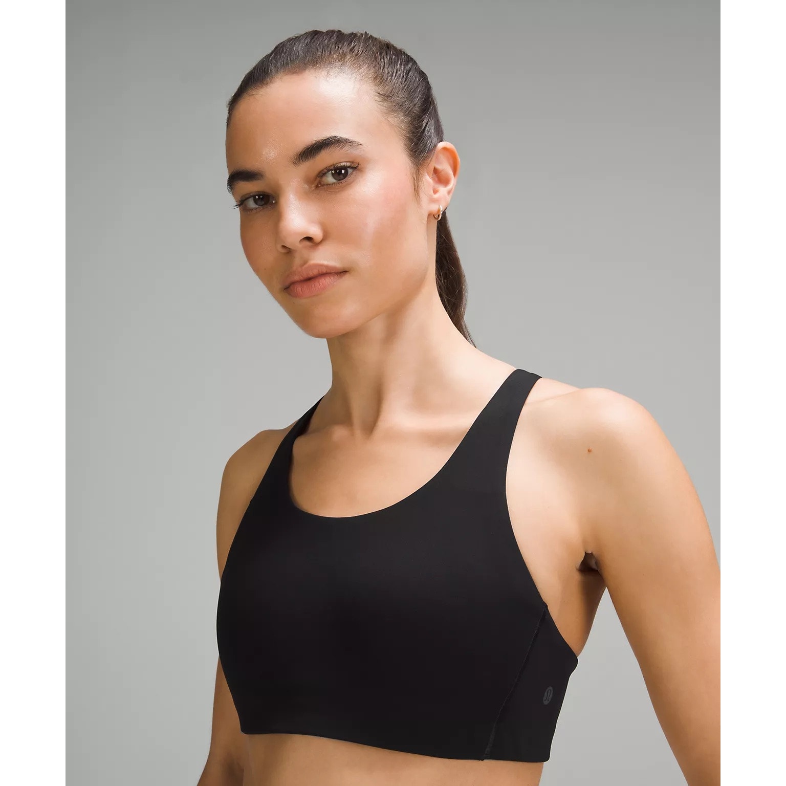 Lululemon Energy Bra High Support Black Sports Bra Size 32DD - detail