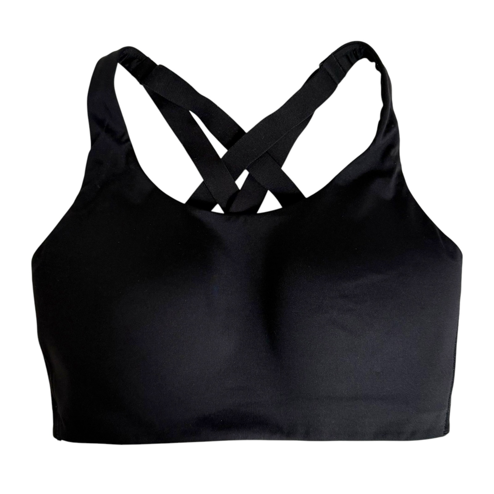 Lululemon Energy Bra High Support Black Sports Bra Size 32DD - detail