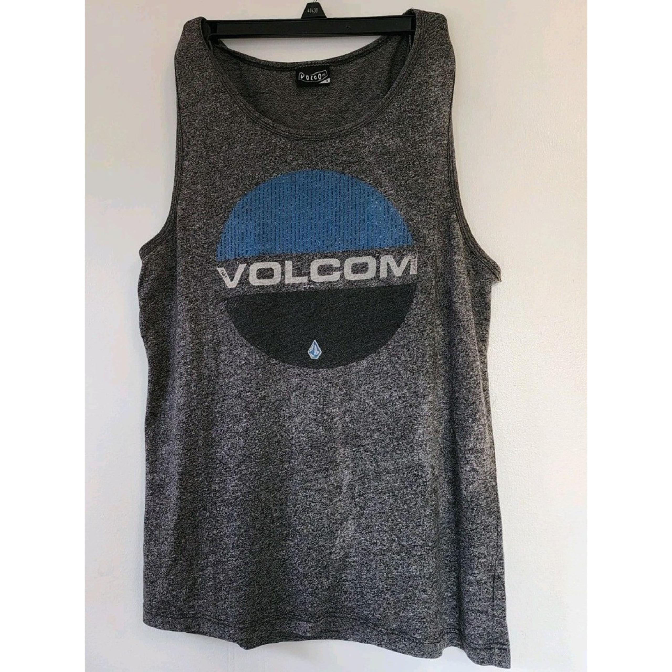 Vintage Volcom Tank Top Mens Small Grunge Y2K Shirt Skate Skateboard