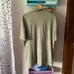 NN07 Pale Green Henry linen Knit Short Sleeve Shirt