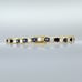Mens 14K Gold 2ct Blue Sapphire Gemstone Diamond Tennis Bracelet 8 2 ct Jewelry