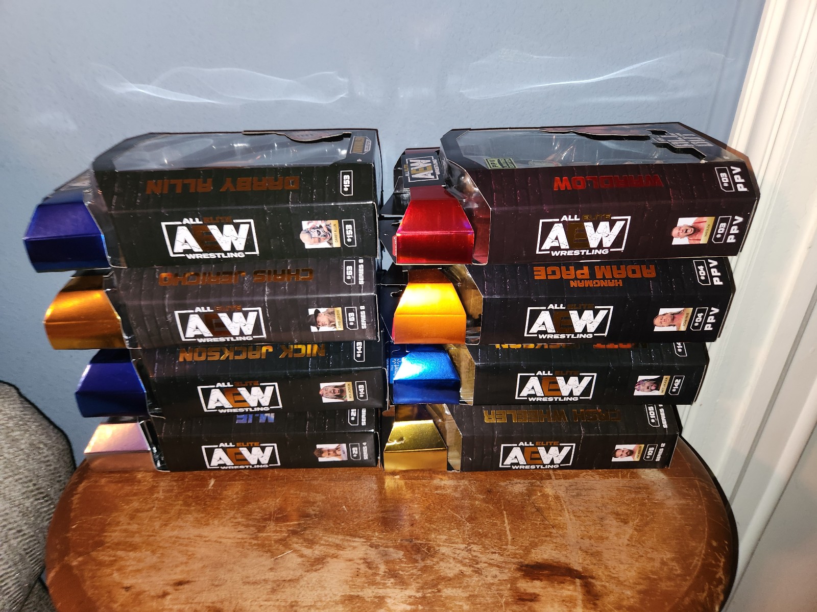 AEW Wrestling Figures Lot