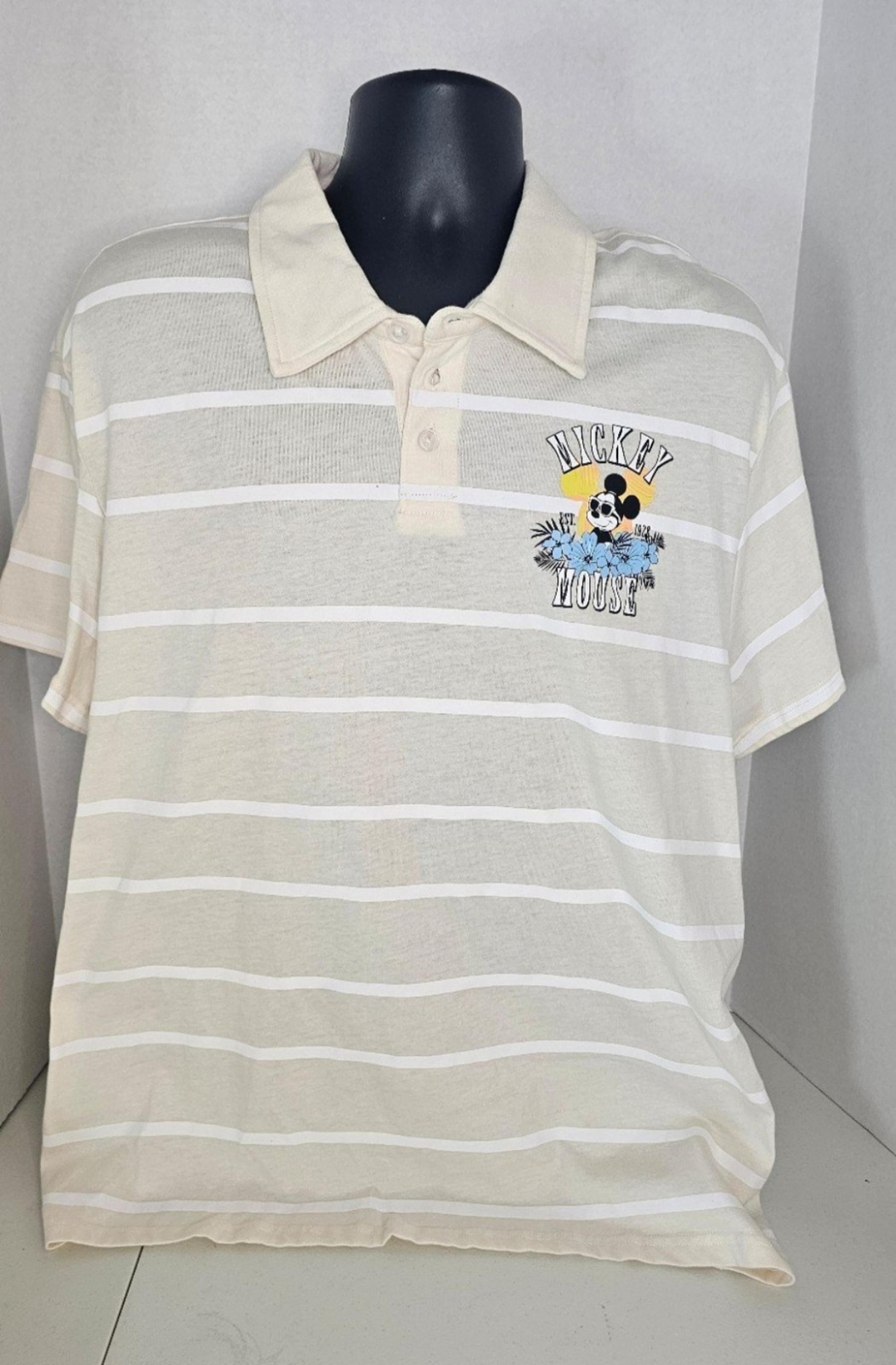 Disney Mickey Mouse Polo Shirt Mens XL