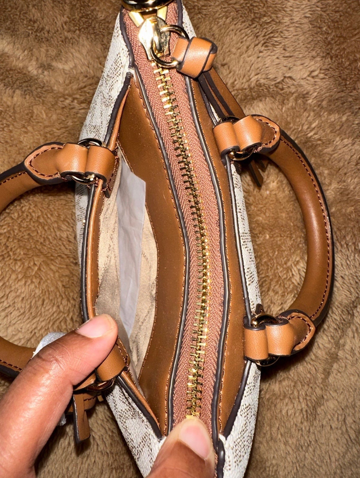 New with Tags Michael Kors store XSmall Austen crossbody.