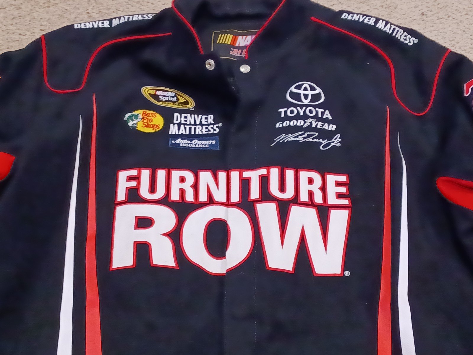 Furniture Row JH Design Racing Jacket Mens Size 2XL