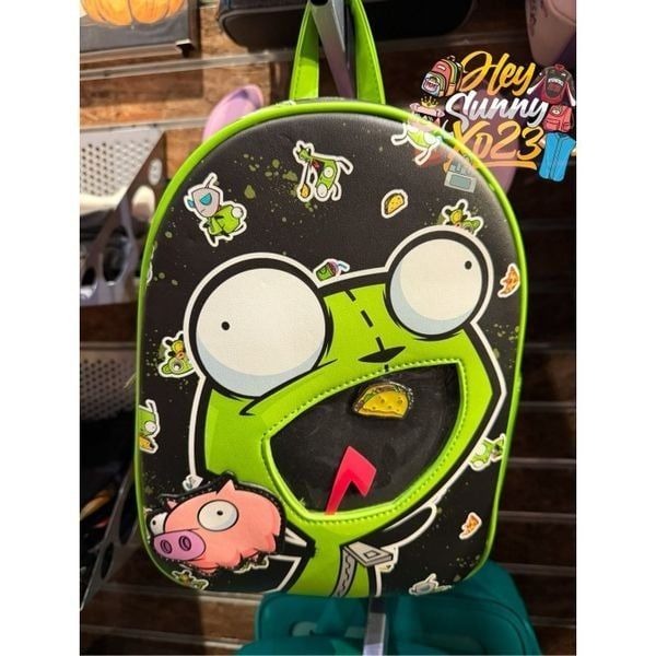Invader Zim GIR Pin Collector Mini Backpack