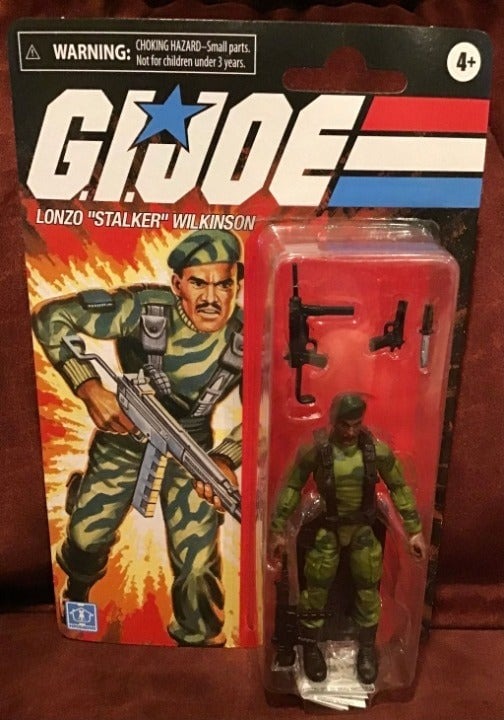 2021 New MOC Hasbro GI Joe Lonzo Stalker Wilkinson
