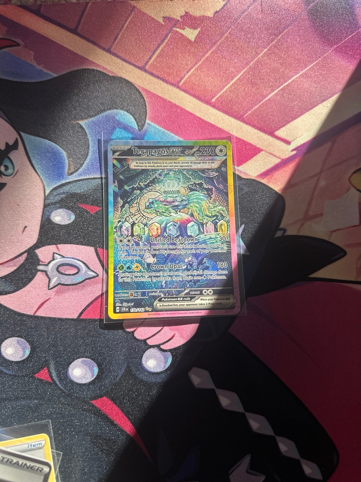 Pokemon Stellar Crown Terapagos EX (#170/142)