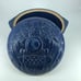 Vintage McCoy Pottery American Eagle Blue Casserole Dish with Lid