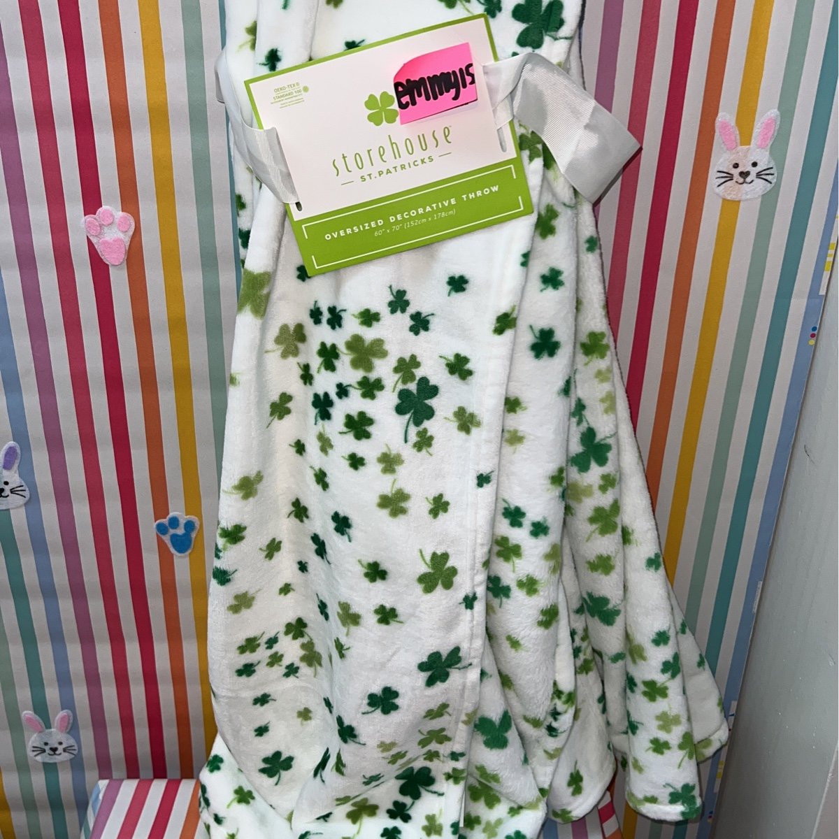 Shamrock Oversized Decorative Throw