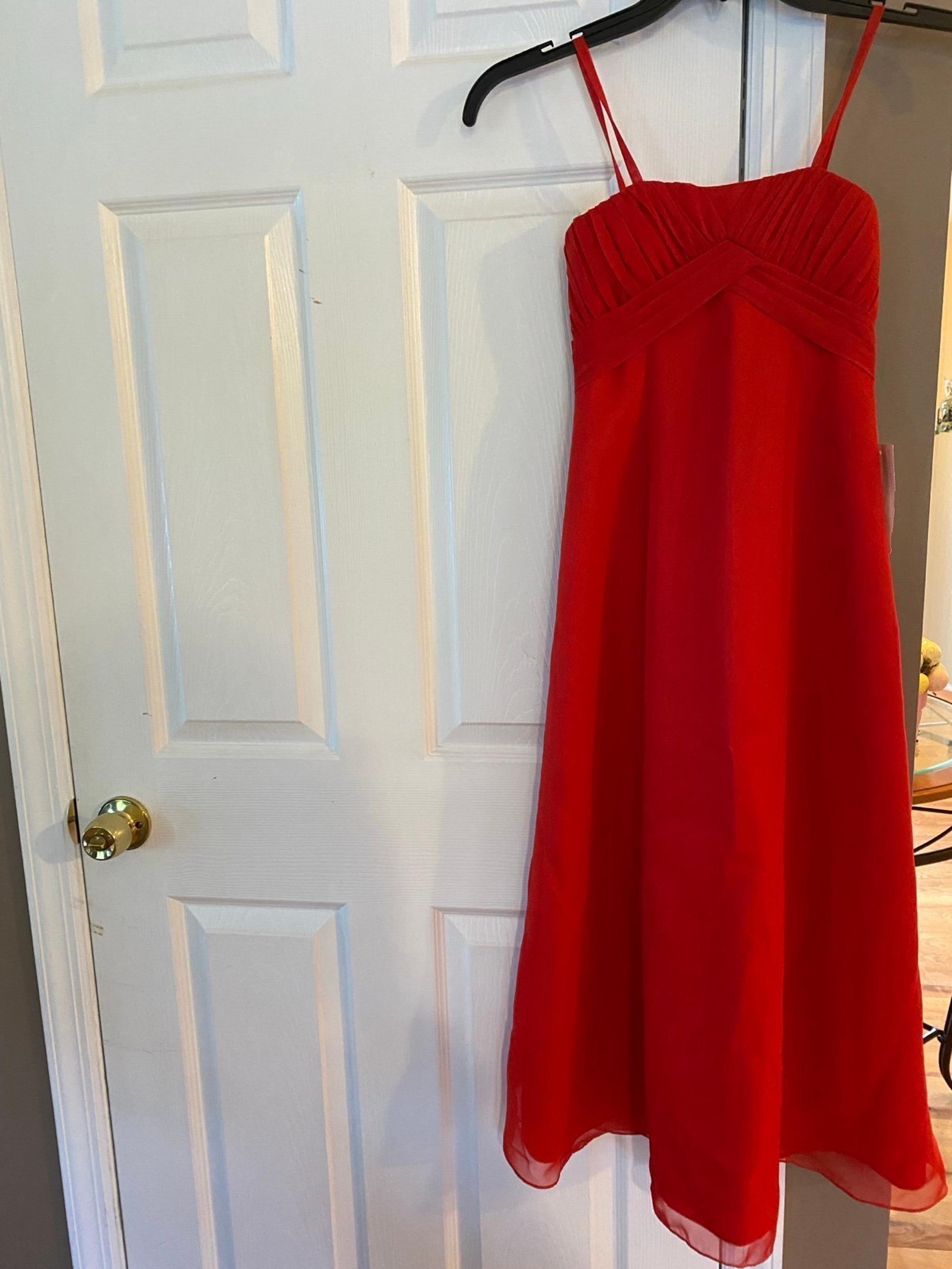 DA vinci Elegant Red dress  size 6