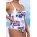 Swimnista James Peter Henry Marvelous Artwork Swimsuit, Sz M