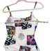 Swimnista James Peter Henry Marvelous Artwork Swimsuit, Sz M