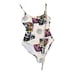 Swimnista James Peter Henry Marvelous Artwork Swimsuit, Sz M