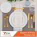49 Piece Gold Silverware Set - NEW