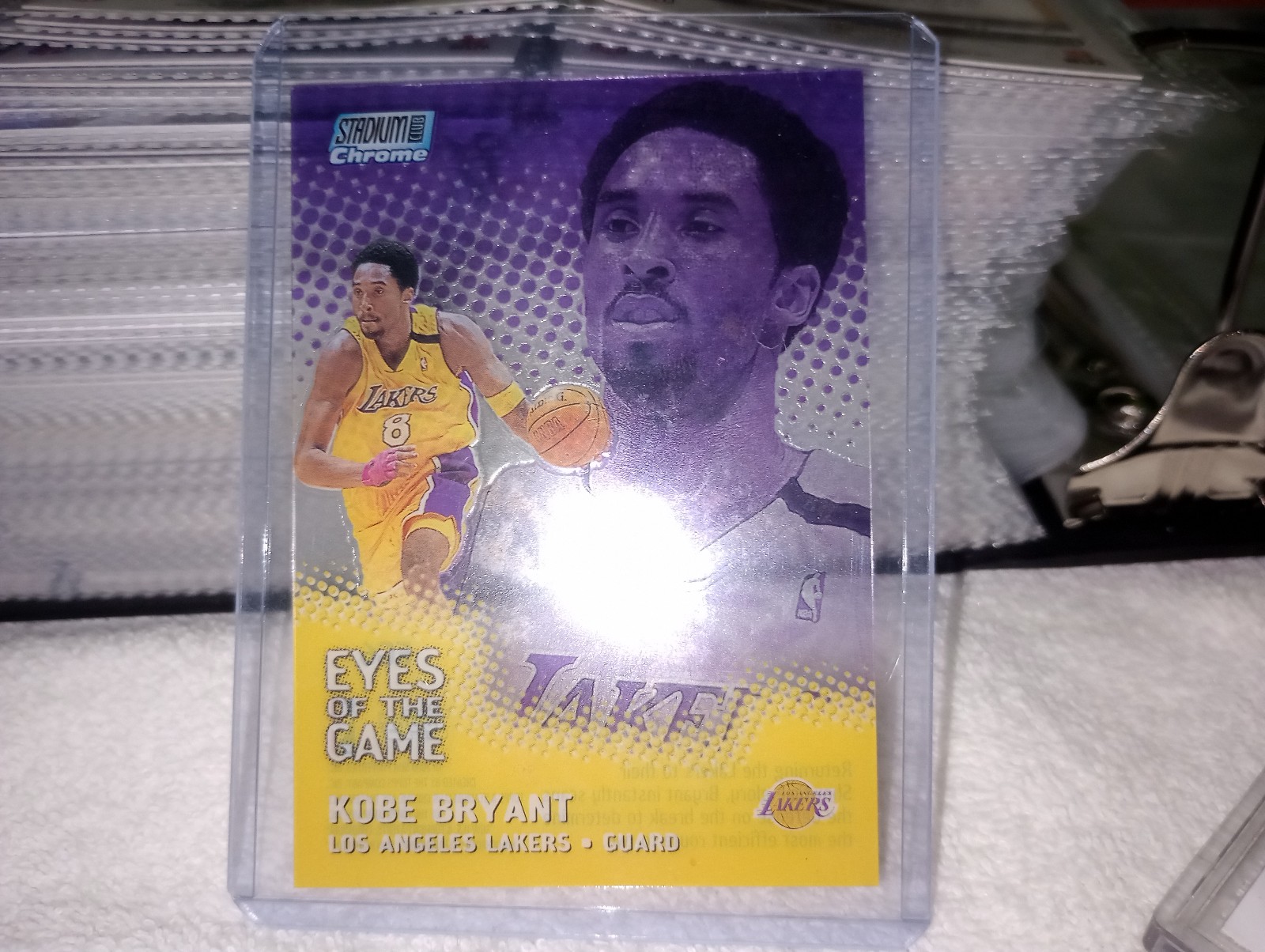 Kobe Bryant eyes of the game in mint condition very nice must have