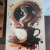 17 X 11 Canvas Coffee Cup Print
