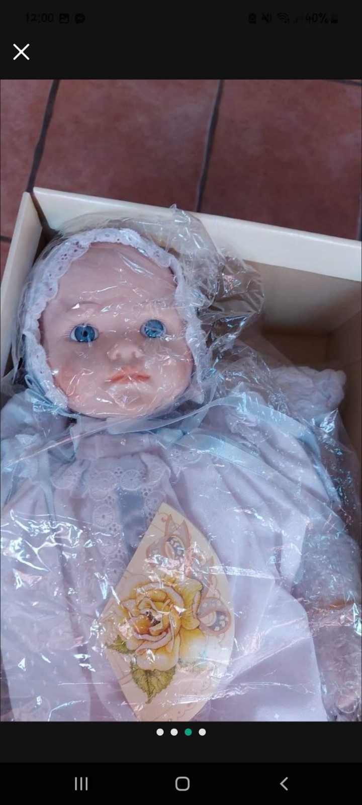 Victoria Ashlea original hot porcelain baby doll new in box