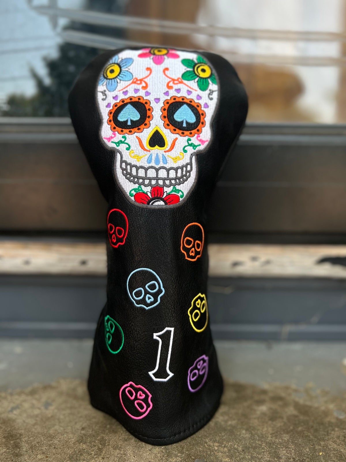 High quality leather golf driver headcover