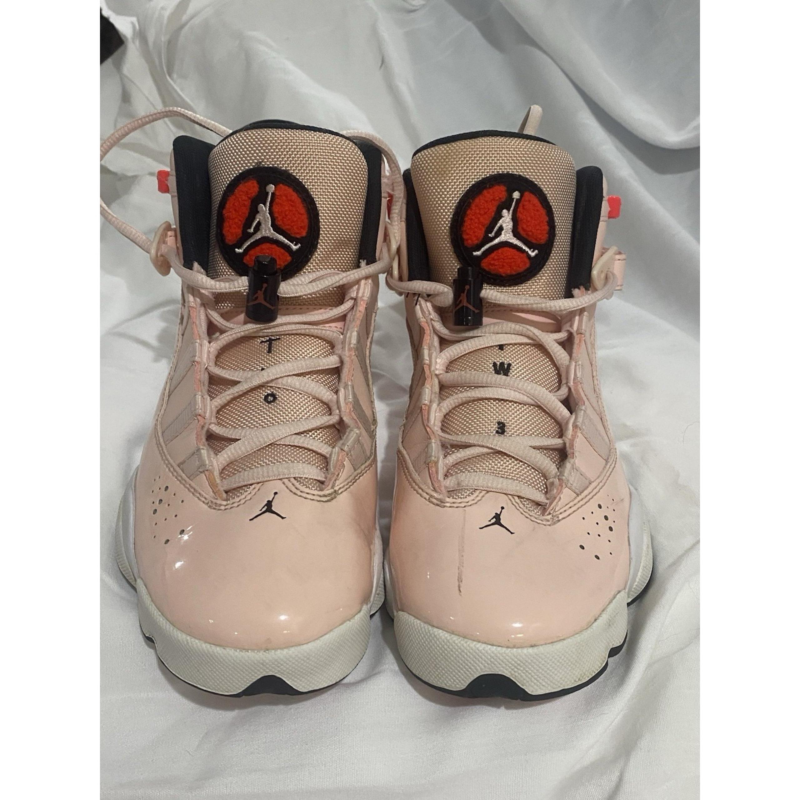 Nike Jordan 6 Rings Shoe - Atmosphere - Big Kids - Youth - 6.5Y