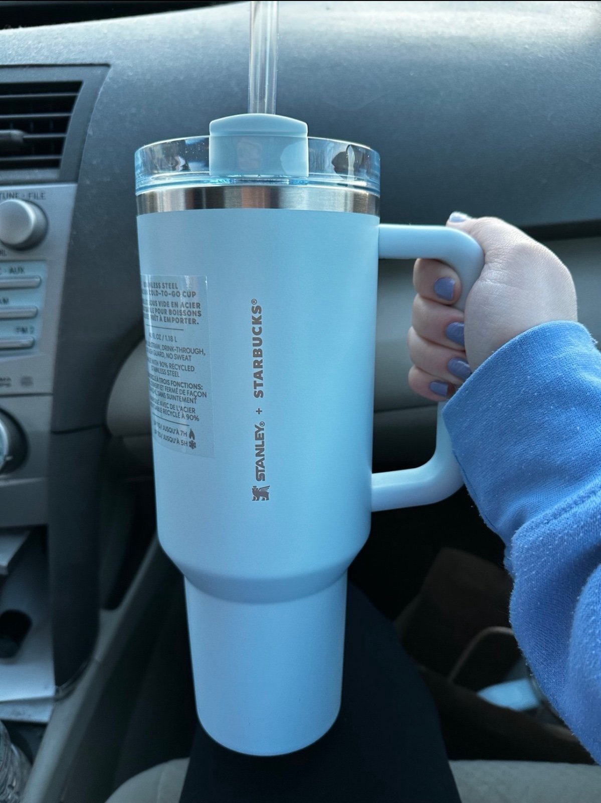 Starbucks Stanley Spring blue