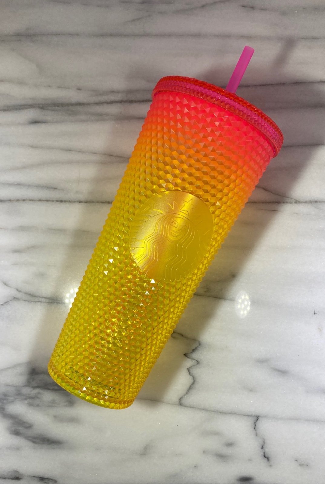 Starbucks Mango Studded Tumbler