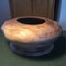 Vintage Artist Signed Lathe Turned Wood Bowl Handmade By Artist. 11” Wide Rare