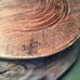 Vintage Artist Signed Lathe Turned Wood Bowl Handmade By Artist. 11” Wide Rare