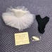 Barbie Ballerina White & Silver Tutu #989