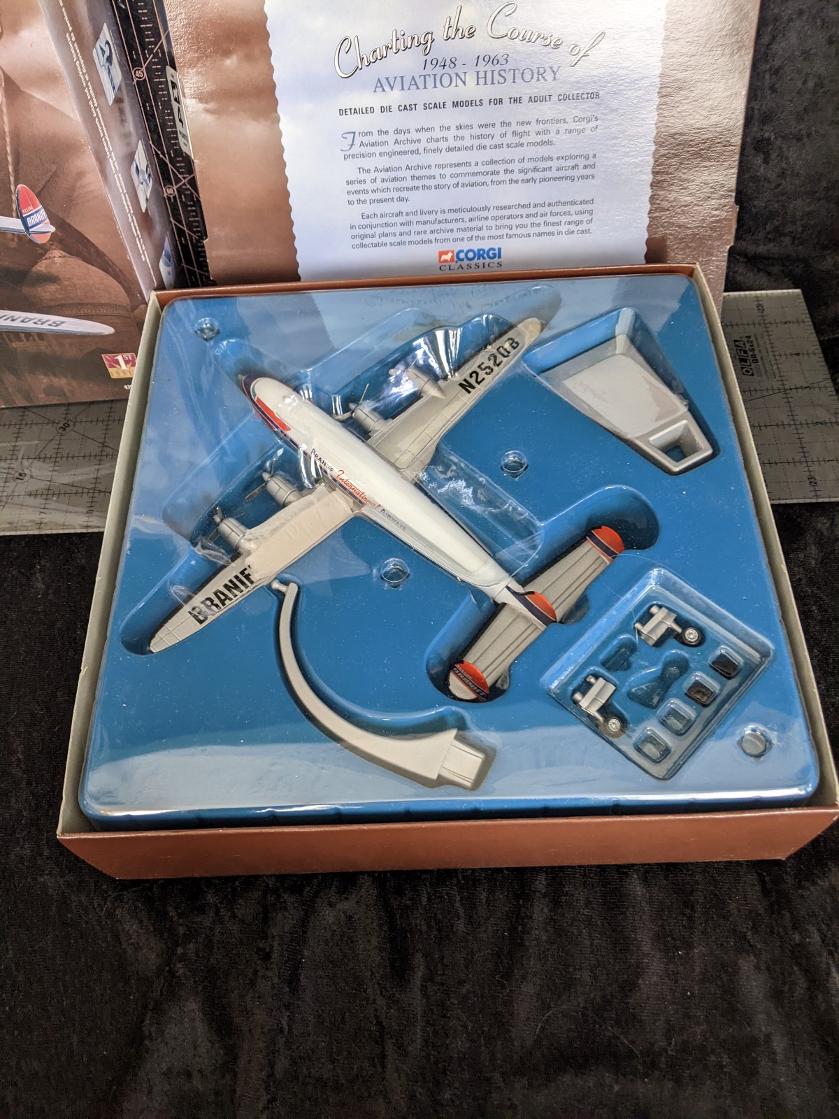 Corgi Classics Frontier Airlines Plane
