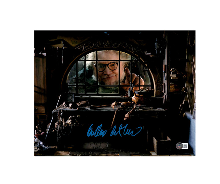 Guillermo Del Toro Signed Autographed 11x14 Pinocchio Photo With Beckett COA