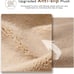 Rabbit Fur Rug, White 2x6 ft Soft Fluffy Faux Fur Runner Rug