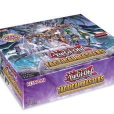 Tactical Masters Booster BoxYuGiOh TCG 24 7-Card Pack Factory Sealed 1st Edition