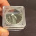 Meteorite 31.17g in Magnifying cube
