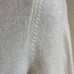 Kinross Cashmere Sweater Pullover Turtleneck Funnel Cowl Cream Sz Medium