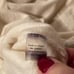 Kinross Cashmere Sweater Pullover Turtleneck Funnel Cowl Cream Sz Medium
