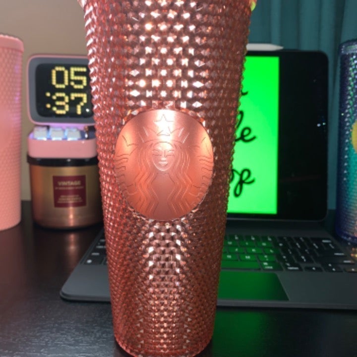 Starbucks 2019 Rose Gold Studded Tumbler